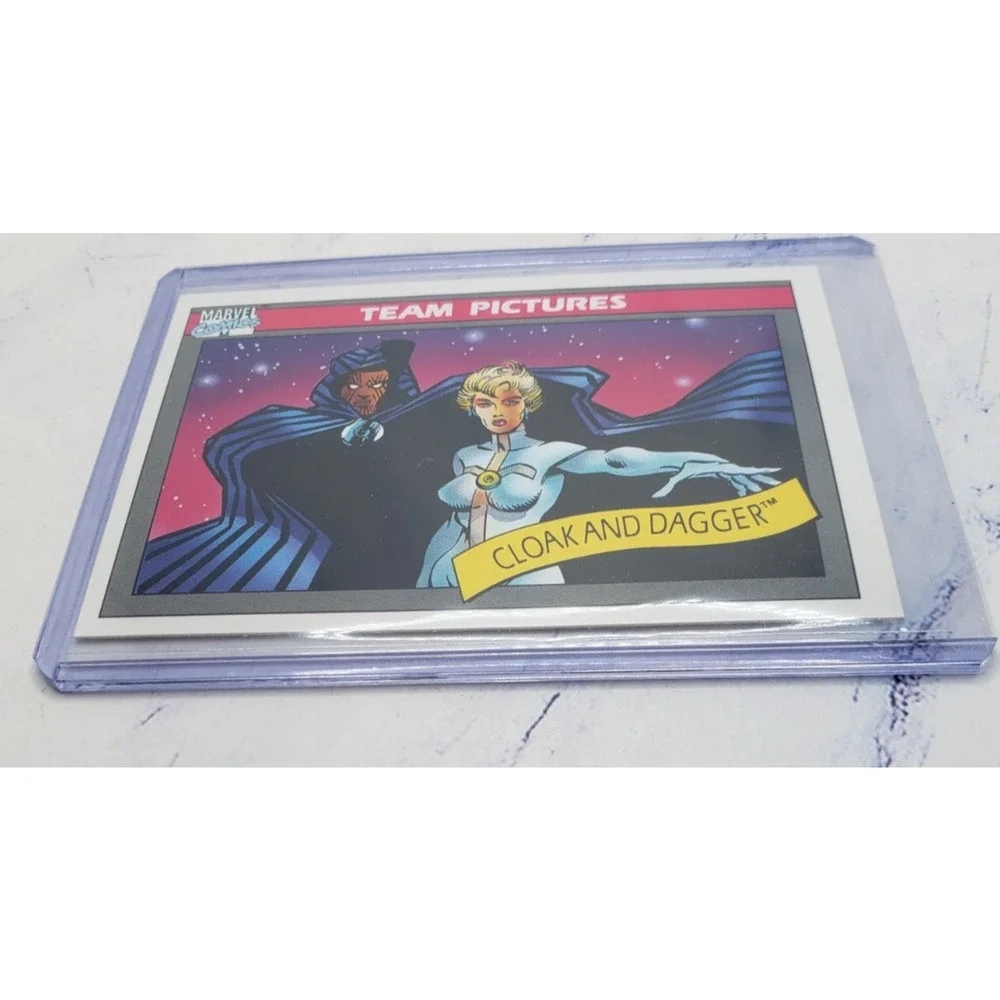 1990 Impel Marvel Universe Series 1 Cloak and Dagger #141 Team Pictures